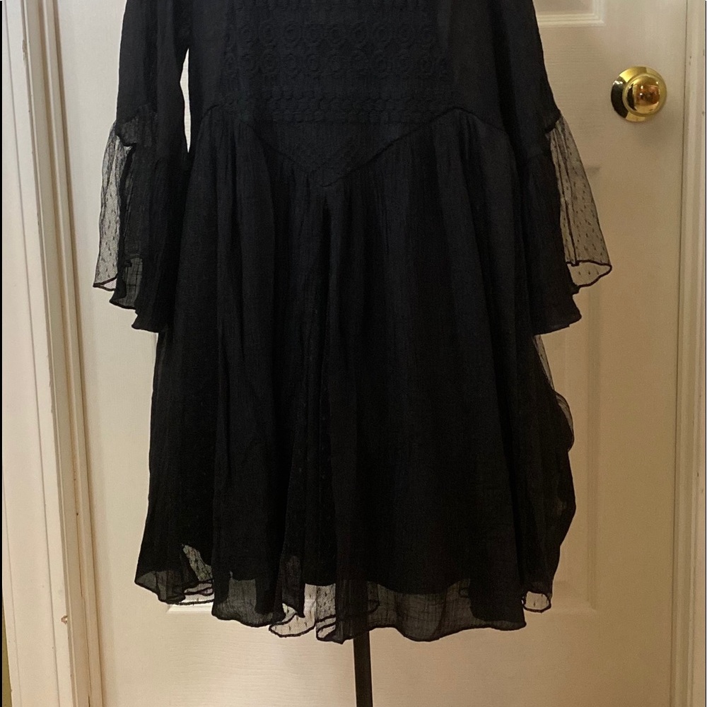 Rebellion Women’s Size Large Black Tunic - Picture 3 of 10